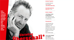 Desktop Screenshot of christian-ueberschall.de